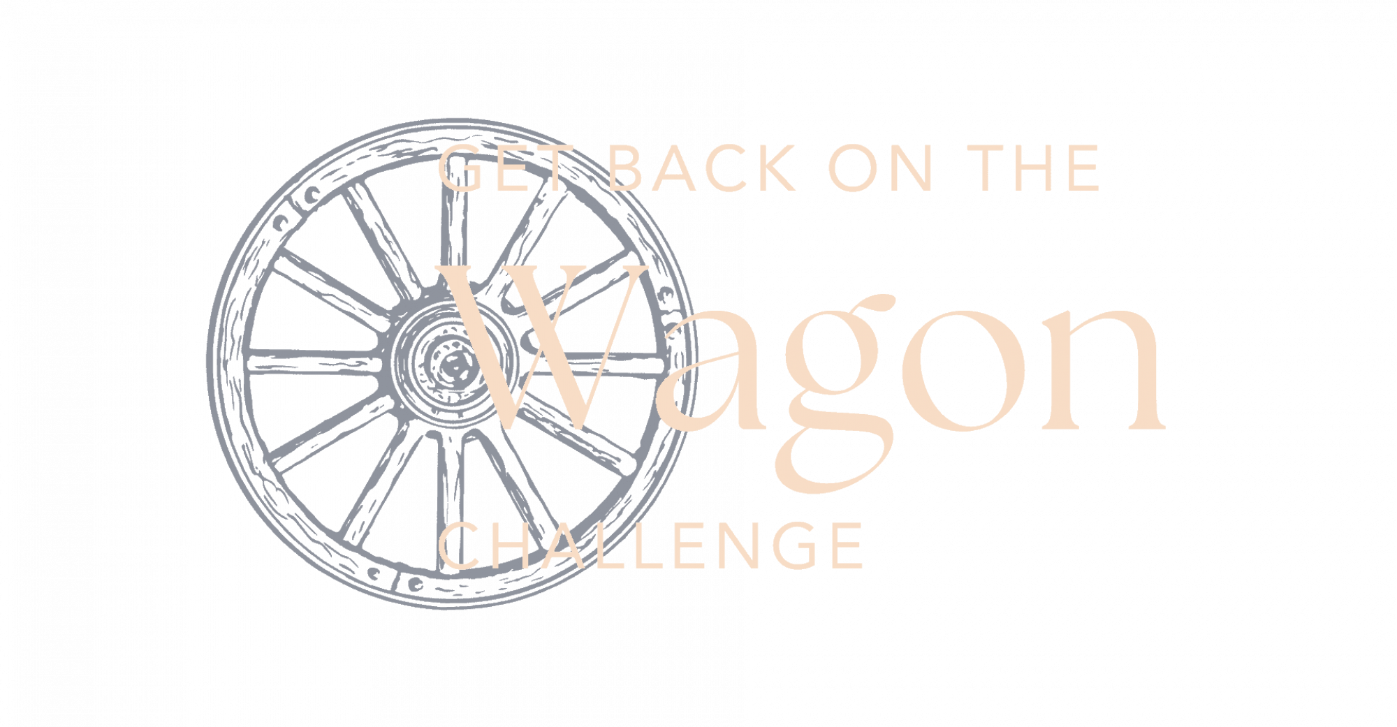 get back on the wagon logo